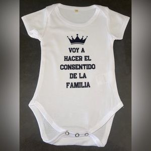 Consentido Baby Onesie